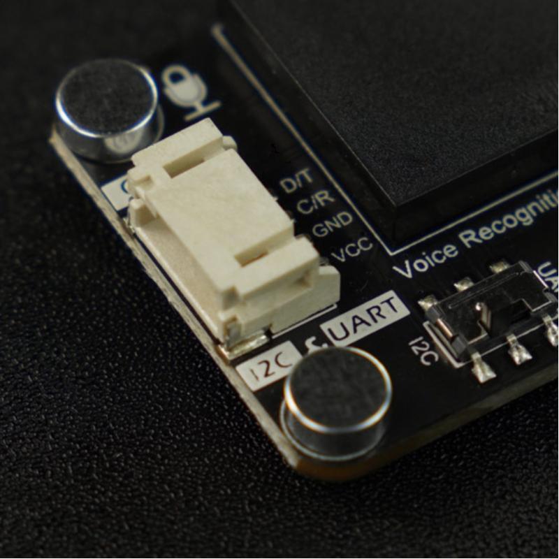 Spracherkennungsmodul V3 Für Arduino – 80 Befehle, 7 Gleichzeitig, UART/GPIO, Mikrofoneingang 3,5mm, Für DIY & Automatisierung