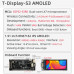 LilyGo AMOLED T-Display-S3 ESP32-S3 con Display da 1,9 Pollici
