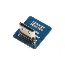 Mini HDMI Male Stecker vertikal 90° 