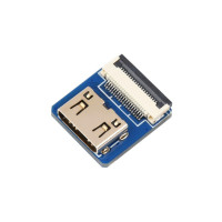 Mini HDMI Female Stecker horizontal