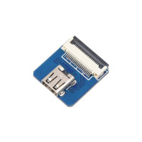 Micro HDMI Female Stecker horizontal