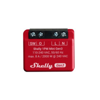 Shelly Plus 1PM Mini Gen3 WiFi Switch