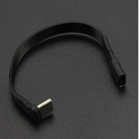 USB Type C Cable Angled Male to Female