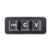 RP2040 Shortcut Tastatur Plus mit 3 Tasten