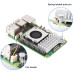 Raspberry Pi 5 Refroidisseur actif avec ventilateur (B)