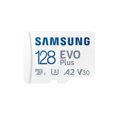 Carta microSDXC Samsung Evo Plus da 128 GB inclusa l'adattatore SD