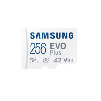 256 GB Samsung microSDXC-Karte Evo Plus inkl. SD Adapter
