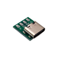 USB Typ C Buchse Breakout Board 4P