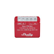Shelly Qubino Wave 1PM Mini Z-Wave Switch with Energy Measurement