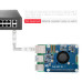 Raspberry Pi 5 POE Power over Ethernet HAT (F)