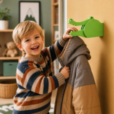 Kokil - Der bissige Kleiderhaken für Kinder Kokil - Der bissige Kleiderhaken für Kinder
