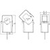 Transformateur de courant SCT024-300 300 A : 50 mA