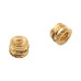 Inserts filetés en laiton M4x4mm 50 pièces Inserts filetés en laiton M4x4mm 50 pièces