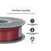 PETG-Silk Dunkelrot Filament 1.75mm 1Kg R3D PETG-Silk Dunkelrot Filament 1.75mm 1Kg R3D