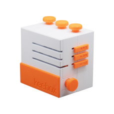 Keebox Arancione Scatola Rompicapo Escape Room in a Box Livello 3