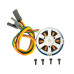 12V 1800RPM 300g*cm 2208 Brushless DC Motor