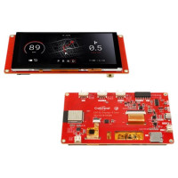 CrowPanel 5.0 HMI ESP32 Display 800x480 RGB TFT LCD Touchscreen mit Acryl-Gehäuse Elecrow