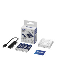 XTAR AA 1,5V Li-Ion Akku 4er Set mit USB-C Ladeanschluss 4100 mWh/2450 mAh