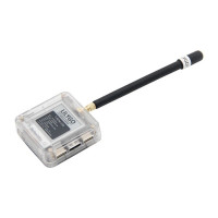LilyGo T-Echo Lite 868 MHz mit Gehäuse und externe Antenne