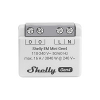 Shelly EM Mini Gen4 WiFi Zigbee Energiezähler 16A Shelly EM Mini Gen4 WiFi Zigbee Energiezähler 16A