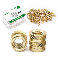 M2×3mm Gewindeeinsätze Messing Heat Insert 100Stk M2×3mm Gewindeeinsätze Messing Heat Insert 100Stk