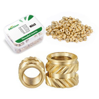 M3×3mm Gewindeeinsätze Messing Heat Insert 100Stk M3×3mm Gewindeeinsätze Messing Heat Insert 100Stk