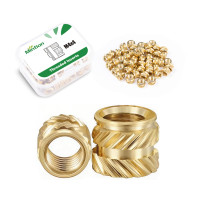 M4×4mm Gewindeeinsätze Messing Heat Insert 50Stk M4×4mm Gewindeeinsätze Messing Heat Insert 50Stk